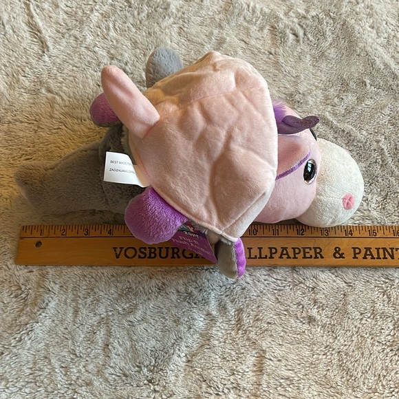 2 in 1 Flip it Plush Toy 14” Animals elephant unicorn - Picture 5 of 7